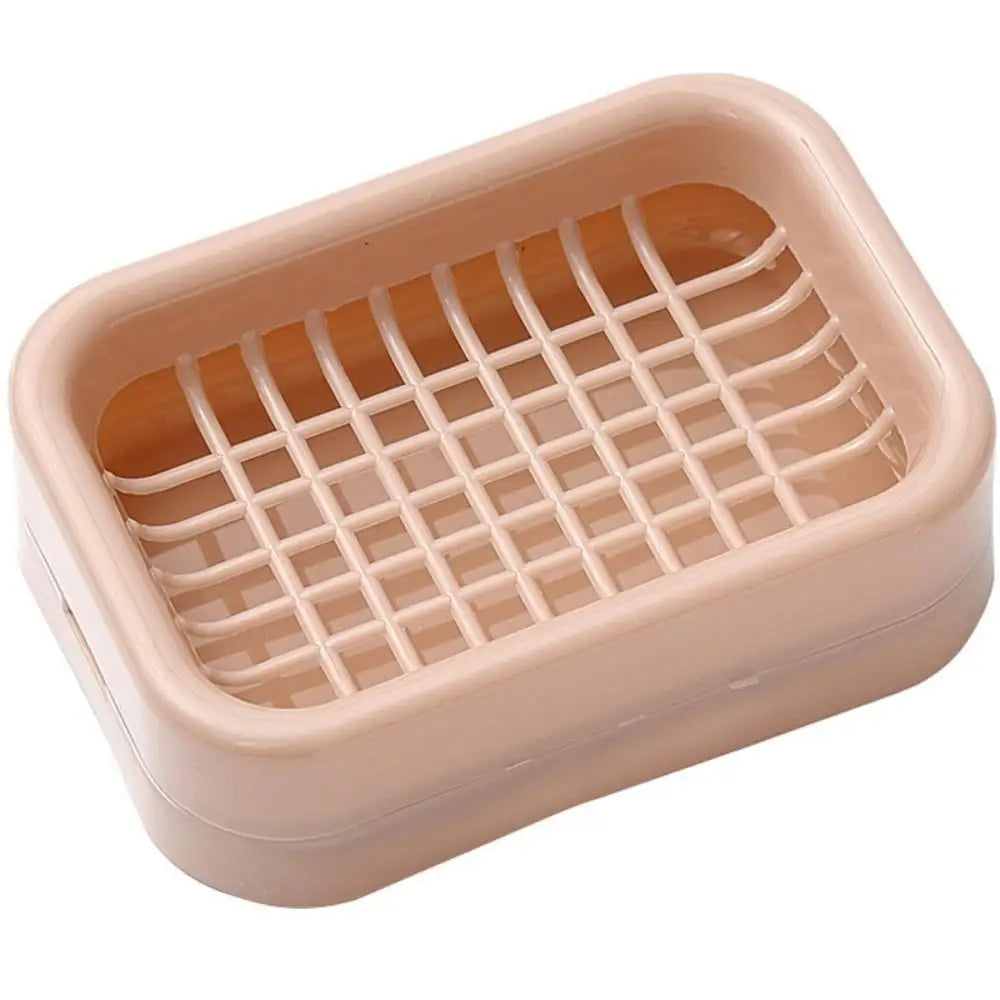 Elegant Double Layer Soap Dish with Drainage System | Compact Soap Holder for Home & Travel 2