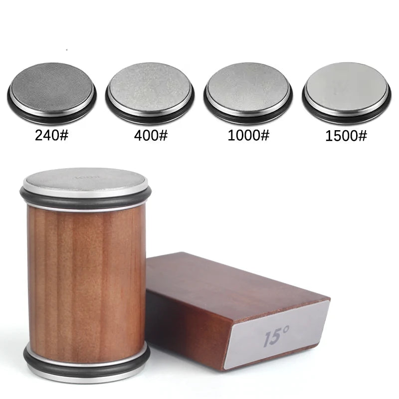 Precision Knife Sharpener Kit | Dual Angle Roller with Magnetic Holder for Effortless Sharpening 9