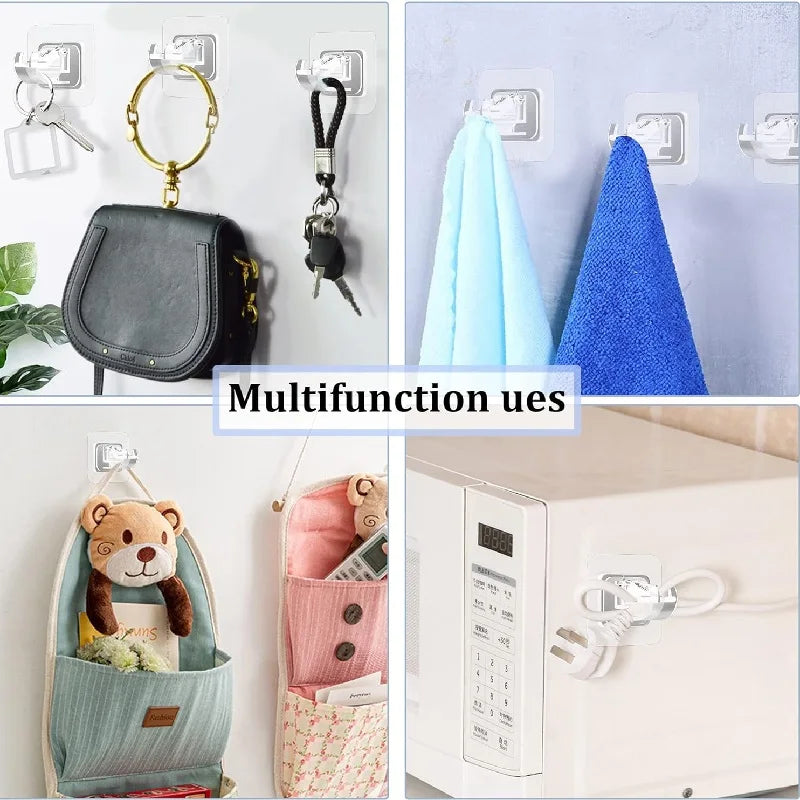 Home Essentials | Self-Adhesive Curtain Rod Bracket Holders for Easy Installation 14