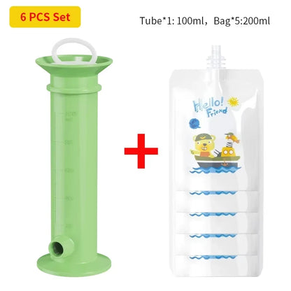 Puree Buddy | Baby Food Pouch Dispenser with Easy-Fill Design | Eco-Friendly Solution for Homemade Meals 12