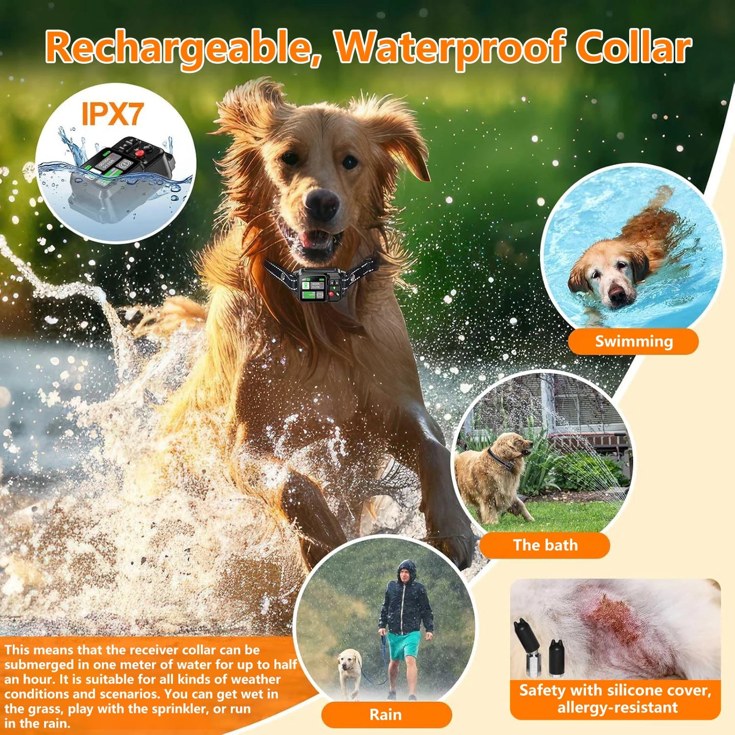 PetGuard | GPS Wireless Dog Fencing System with Adjustable Range | Safe Containment for Your Pet 6
