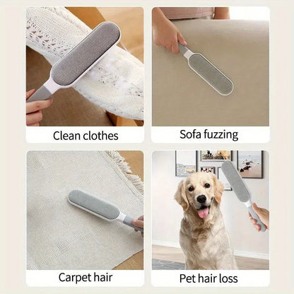 Effortless Pet Hair Remover | Double-Sided Lint Brush with Static Cling | Eco-Friendly Tool for Easy Cleaning 4