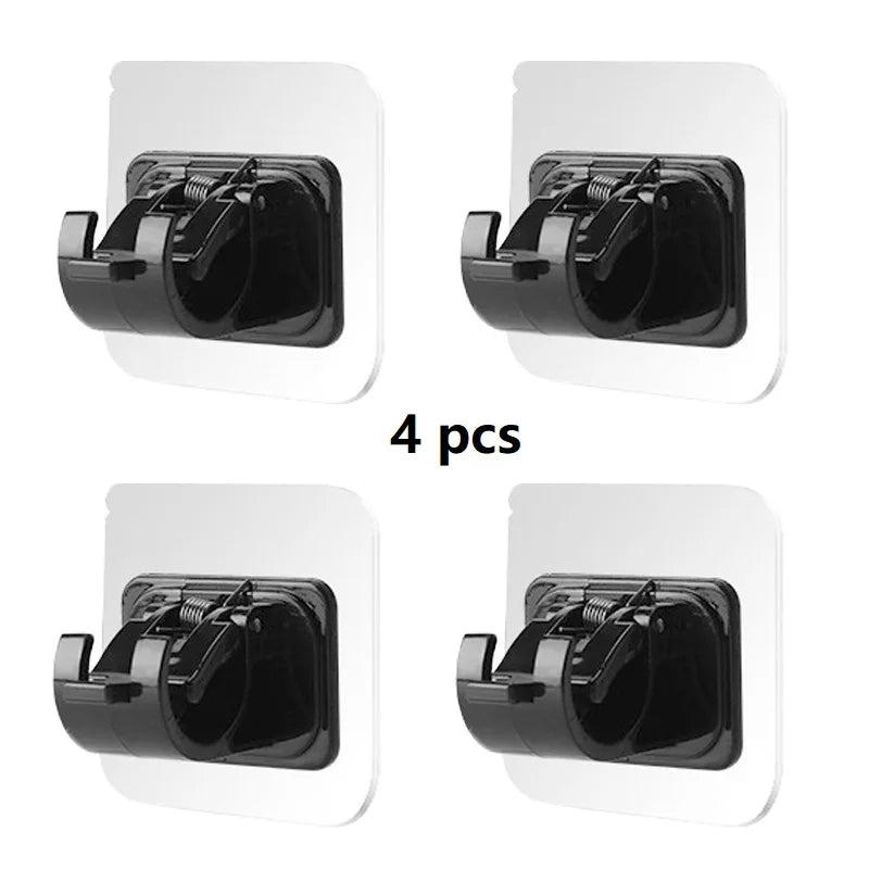Home Essentials | Self-Adhesive Curtain Rod Bracket Holders for Easy Installation 7