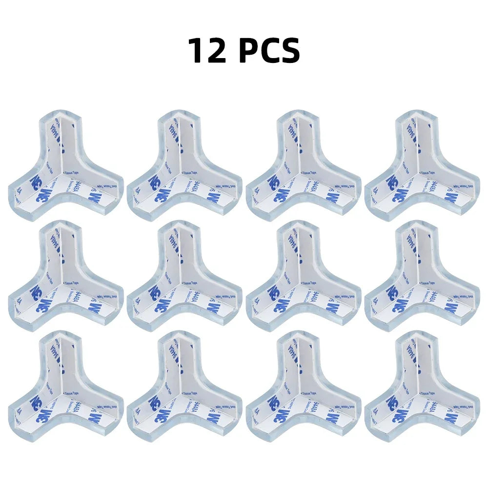 SafeGuard | Clear Table Corner Protectors with Soft PVC Material | Essential Edge Guards for Child Safety 19