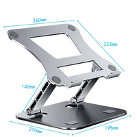 Ergonomic Laptop Stand | Adjustable Aluminum Alloy Design for Comfort 1