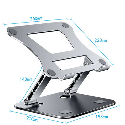Ergonomic Laptop Stand | Adjustable Aluminum Alloy Design for Comfort 1