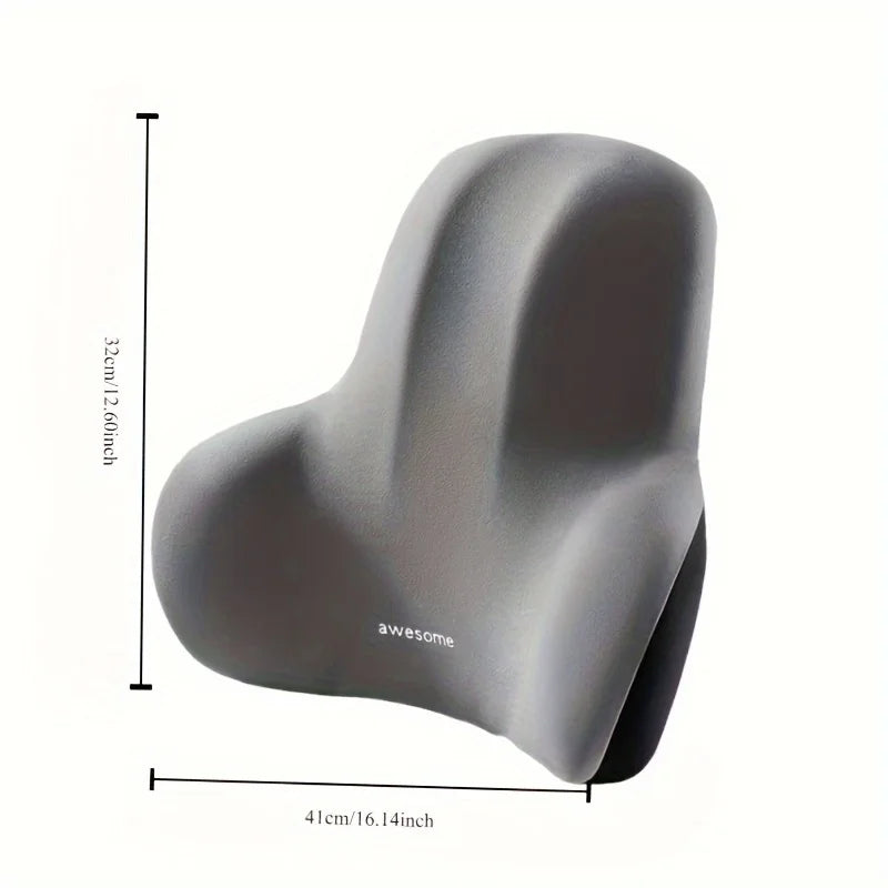 Comfort Cushion | 2-in-1 Memory Foam Seat & Lumbar Pillow Set for Back Support 6