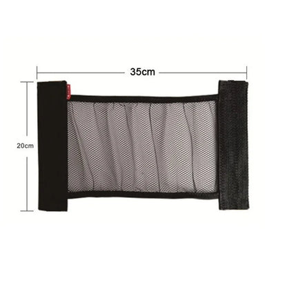 Universal Car Organizer | Elastic Mesh Storage Net for Easy Installation | Tidy Solution for Vehicle Accessories 4