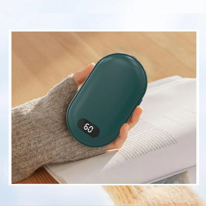 Portable Hand Warmer | Rechargeable Double-Sided Heater with Adjustable Temperature Settings for On-the-Go Comfort 9