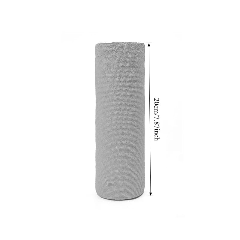Eco-Friendly Microfiber Cleaning Cloth Roll with Perforated Sheets for Efficient Kitchen Cleaning 14