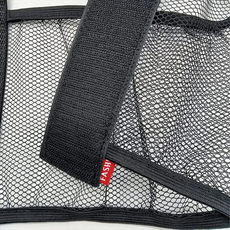 Universal Car Organizer | Elastic Mesh Storage Net for Easy Installation | Tidy Solution for Vehicle Accessories 15