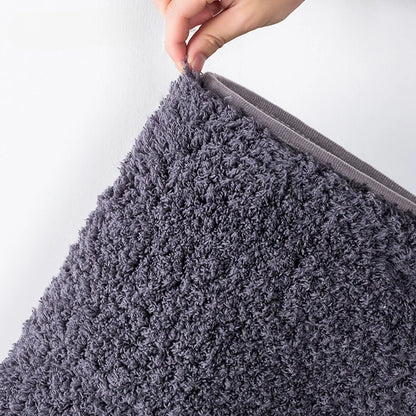 Cozy Collection | Non-Slip Bath Mat with High Absorbency & Furry Texture | Soft Rug for Bathroom Comfort 7