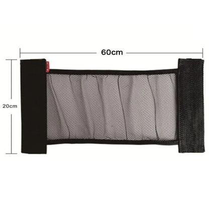 Universal Car Organizer | Elastic Mesh Storage Net for Easy Installation | Tidy Solution for Vehicle Accessories 8