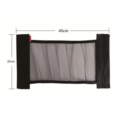 Universal Car Organizer | Elastic Mesh Storage Net for Easy Installation | Tidy Solution for Vehicle Accessories 3