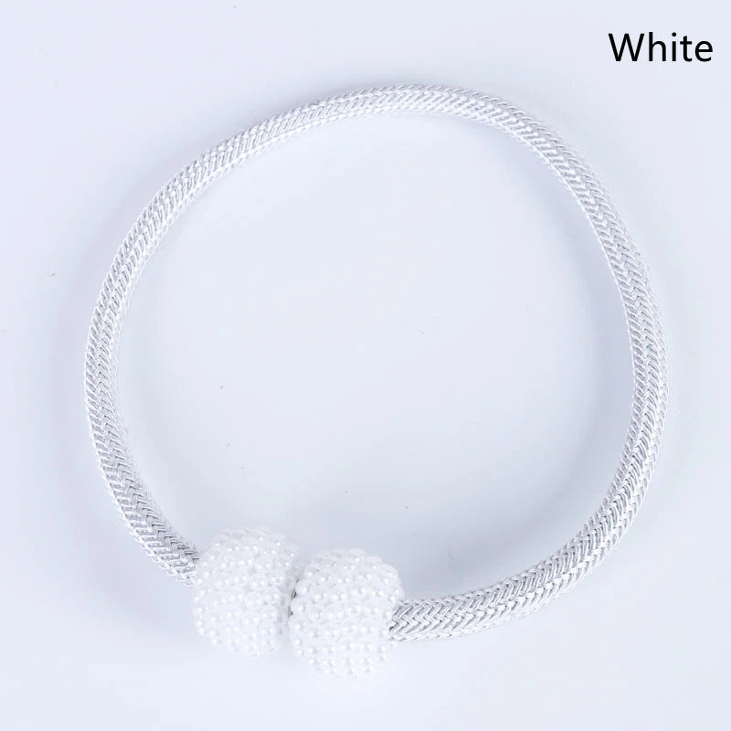 Elegant Pearl Curtain Clips | Magnetic Design for Effortless Style 10