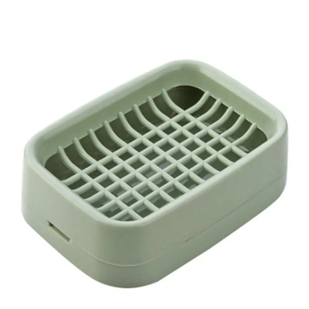 Elegant Double Layer Soap Dish with Drainage System | Compact Soap Holder for Home & Travel 3