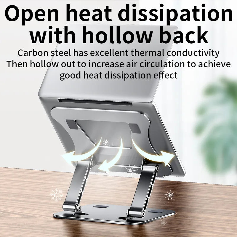 Ergonomic Laptop Stand | Adjustable Aluminum Alloy Design for Comfort 6