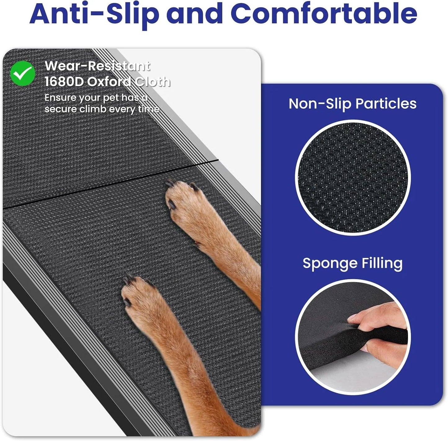 PawLift | Extra Long Dog Ramp with Non-Slip Surface | Portable Design for Safe Pet Access 6