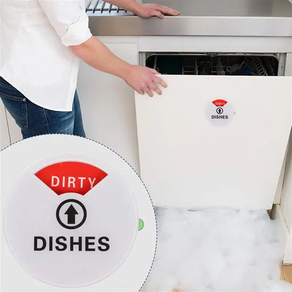 Kitchen Essentials | Reversible Dishwasher Magnet Sign with Easy Status Change | Durable Acrylic for Clear Communication 5
