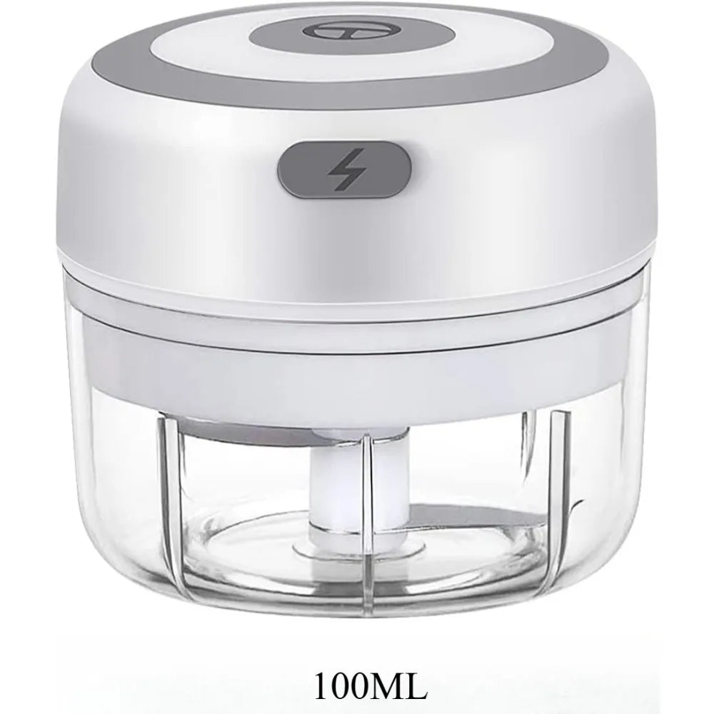 Compact USB Mini Food Processor with Stainless Steel Blades | One-Button Operation for Effortless Chopping 5