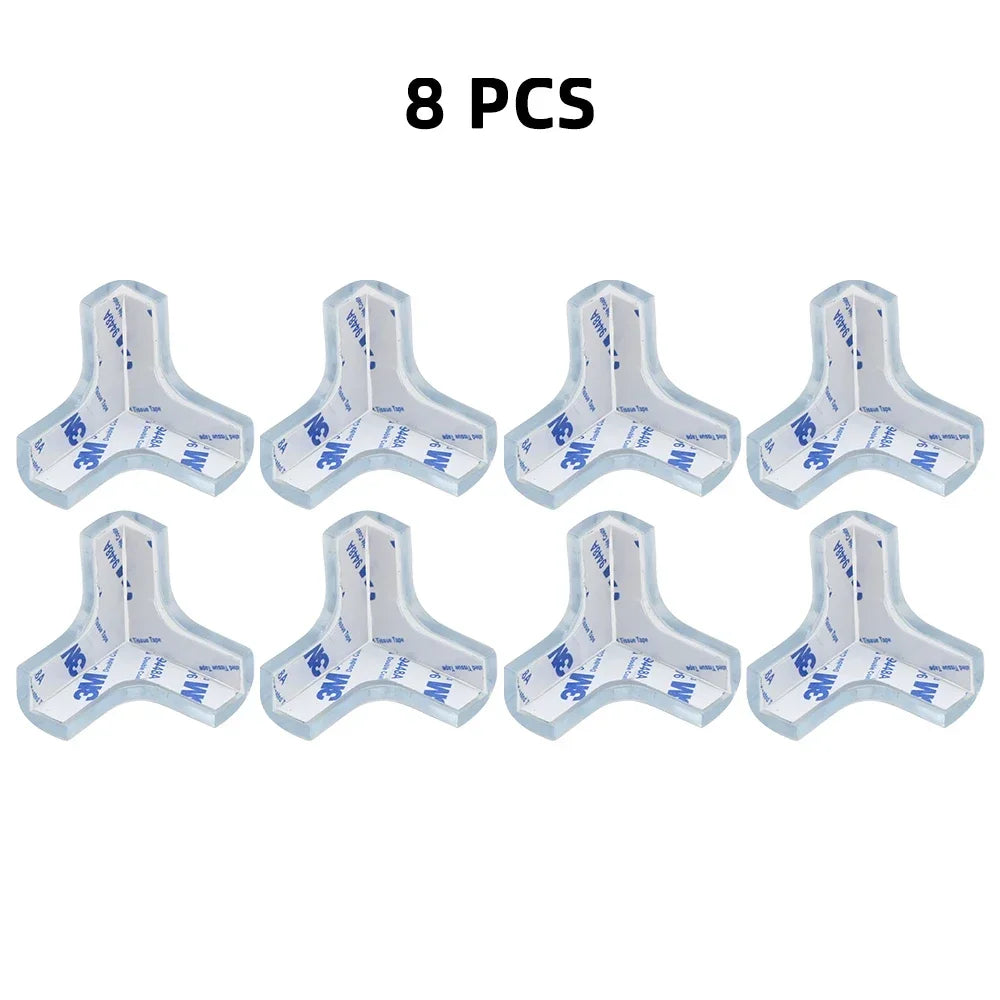 SafeGuard | Clear Table Corner Protectors with Soft PVC Material | Essential Edge Guards for Child Safety 18