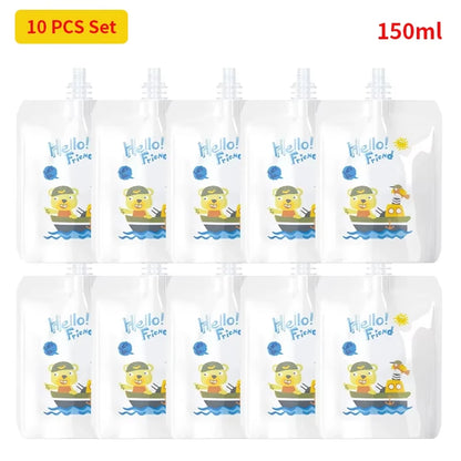 Puree Buddy | Baby Food Pouch Dispenser with Easy-Fill Design | Eco-Friendly Solution for Homemade Meals 13