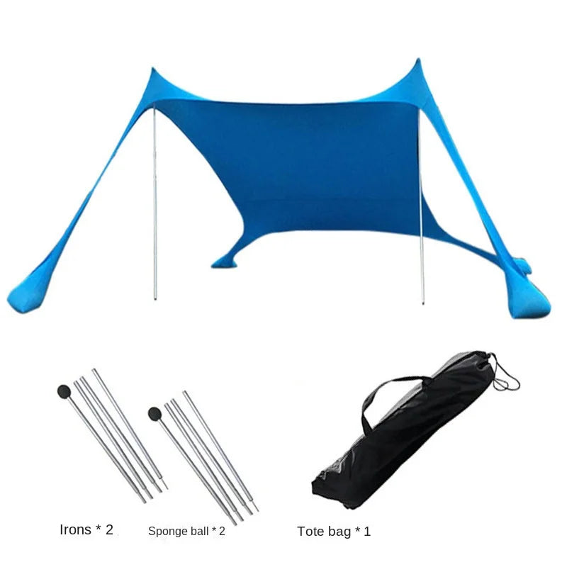 Outdoor Canopy Tent | Ultralight Pop Up Sun Shade with Adjustable Rod | Compact Design for Ultimate Sun Protection 6