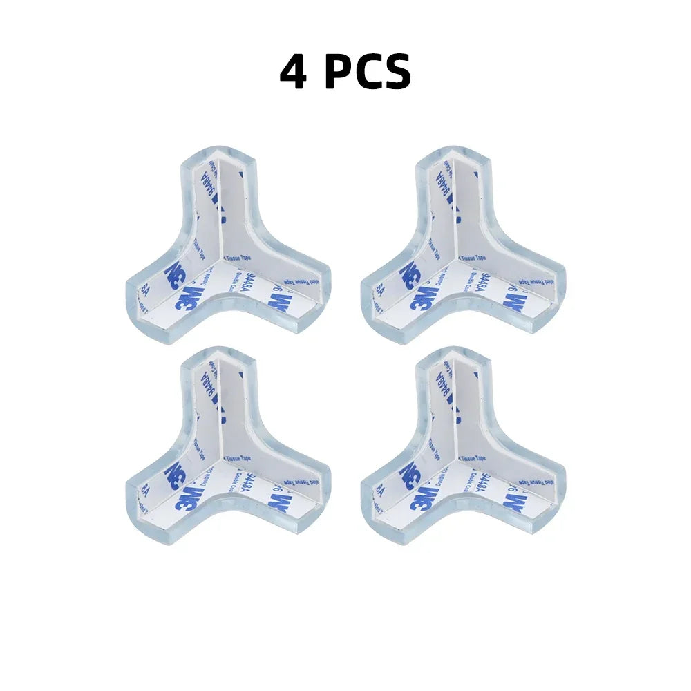 SafeGuard | Clear Table Corner Protectors with Soft PVC Material | Essential Edge Guards for Child Safety 9