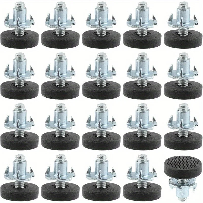 Versatile Adjustable Furniture Legs | Stainless Steel with Non-Slip Base for Enhanced Stability 1
