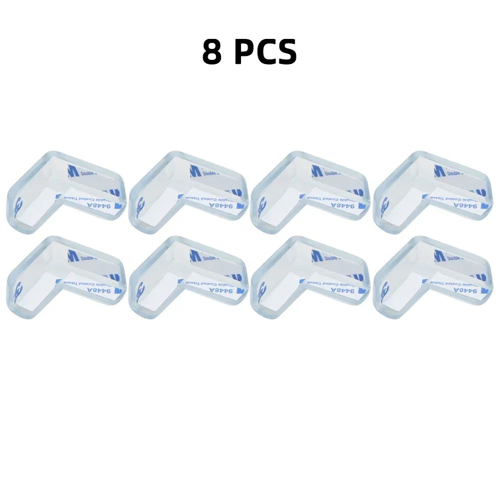 SafeGuard | Clear Table Corner Protectors with Soft PVC Material | Essential Edge Guards for Child Safety 15