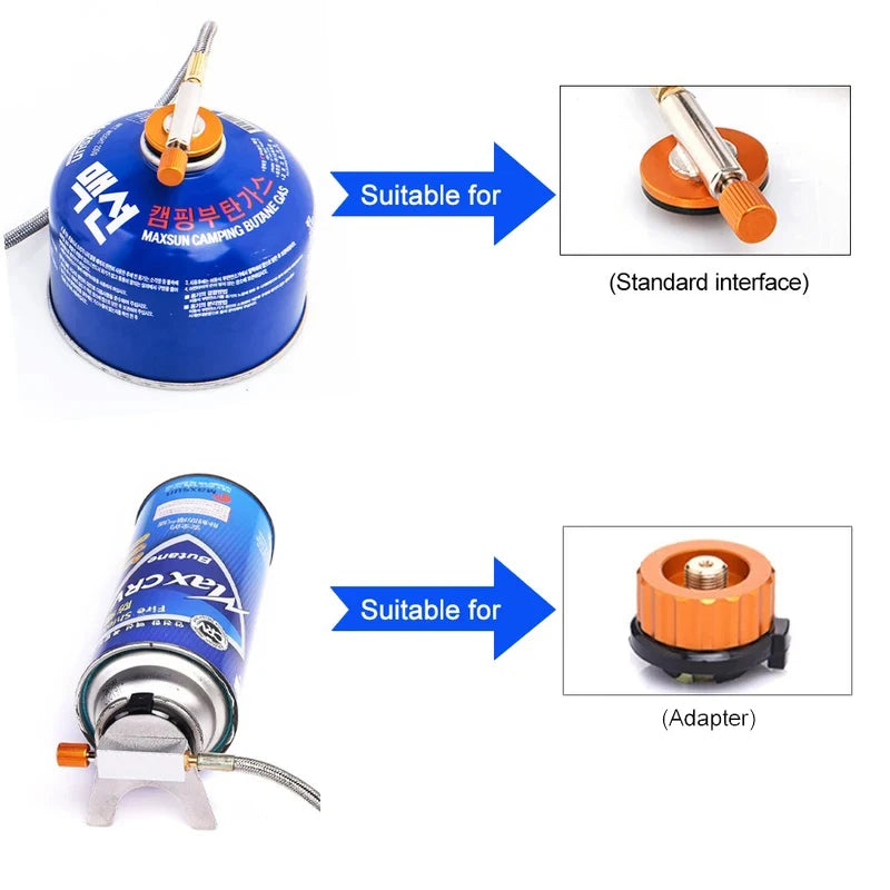 Explorer Gear | Portable Camping Gas Stove with 3500W Heat Output | Compact Design for Outdoor Cooking 4