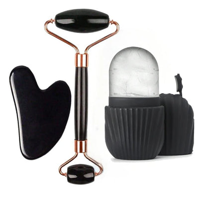 Revive & Glow | Ice Face Roller Set with Gua Sha Tool for Radiant Skin 4