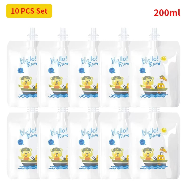 Puree Buddy | Baby Food Pouch Dispenser with Easy-Fill Design | Eco-Friendly Solution for Homemade Meals 11
