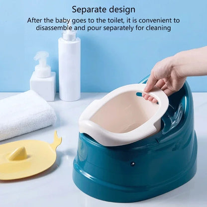 Toddler Potty Trainer | Portable Non-Slip Toilet with Ergonomic Design | Safe and Convenient for Home and Travel 8
