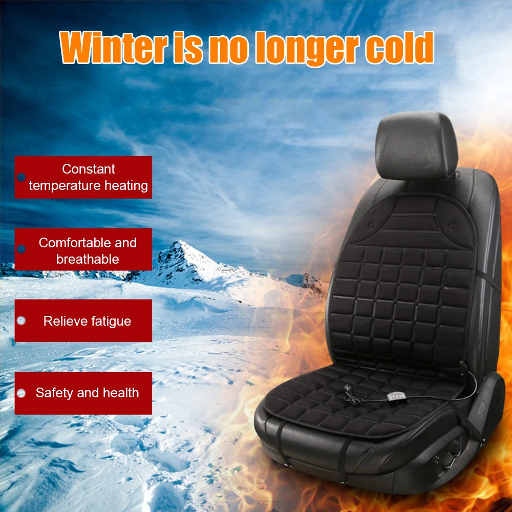Comfort Drive | Heated Car Seat Cushion with Dual Heat Settings | Universal Fit for Winter Warmth 8