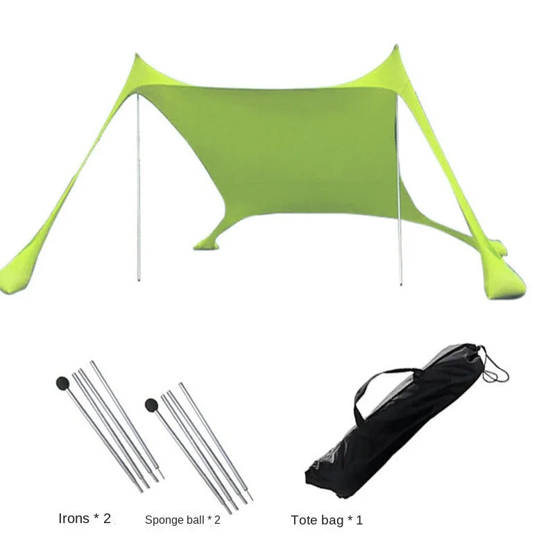 Outdoor Canopy Tent | Ultralight Pop Up Sun Shade with Adjustable Rod | Compact Design for Ultimate Sun Protection 7