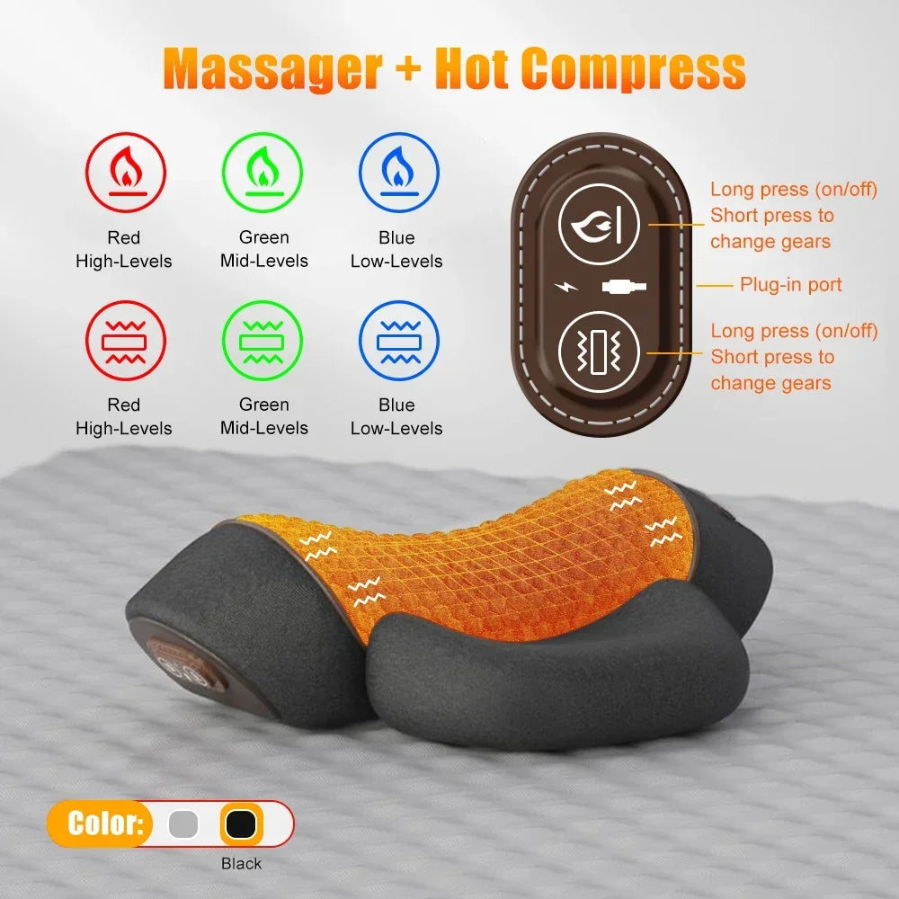 ComfortEase | Neck and Shoulder Massager with Heat & Vibration | Portable Relief for Muscle Tension 5