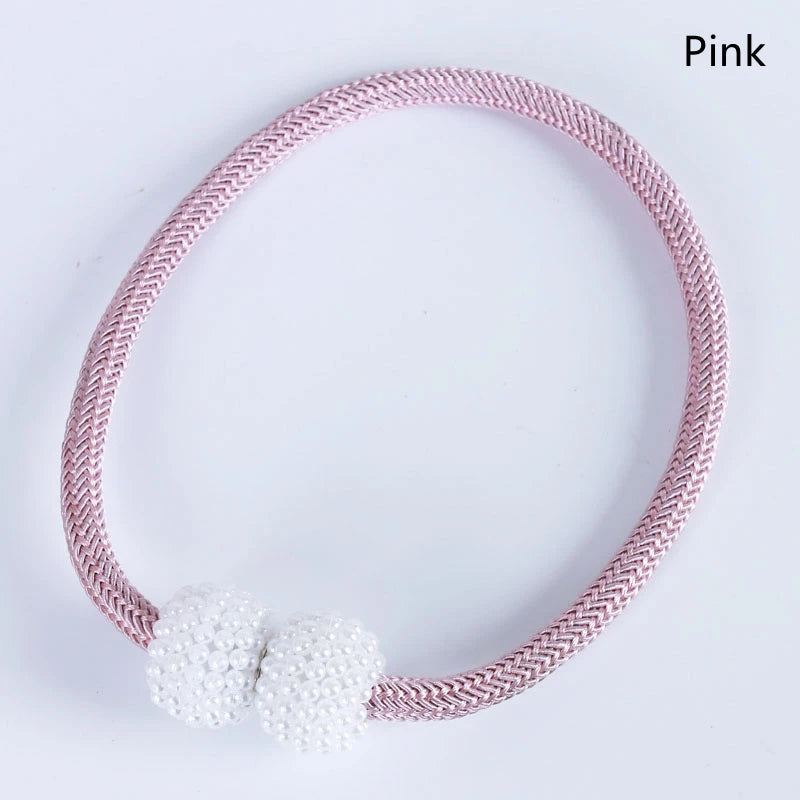 Elegant Pearl Curtain Clips | Magnetic Design for Effortless Style 3