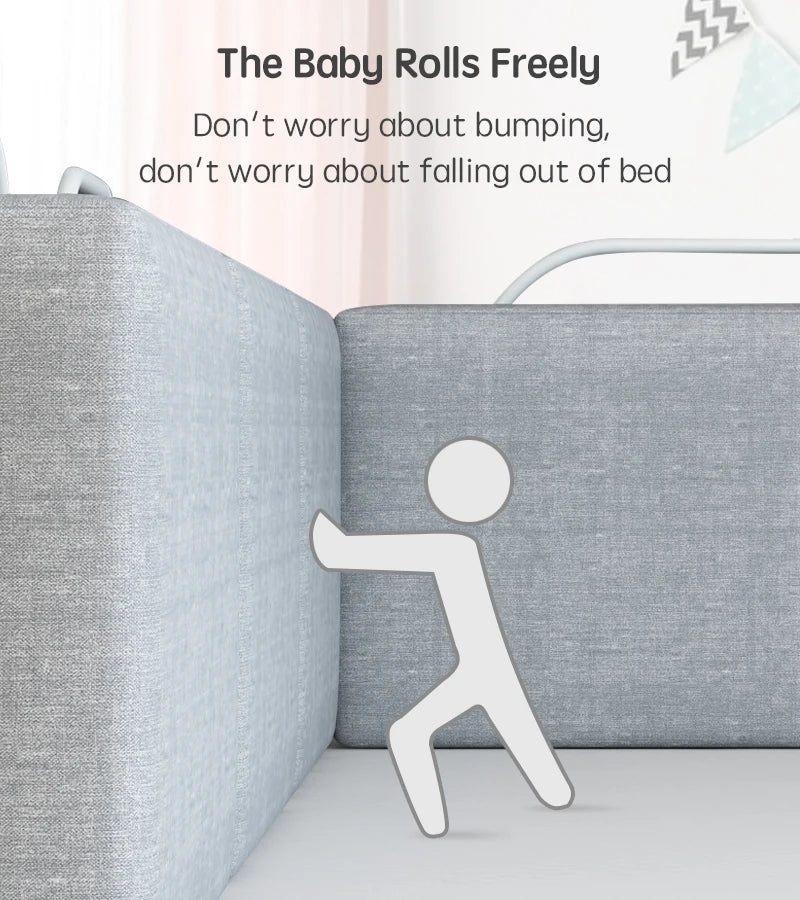 Safe Sleep | Child Bed Safety Rail with Sturdy Construction | Essential Protection for Peaceful Nights 7