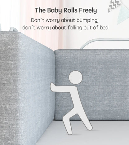 Safe Sleep | Child Bed Safety Rail with Sturdy Construction | Essential Protection for Peaceful Nights 7