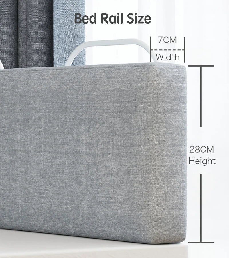 Safe Sleep | Child Bed Safety Rail with Sturdy Construction | Essential Protection for Peaceful Nights 6